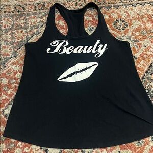 “beauty” tank top